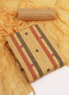 Dark Yellow Colour LV New Designer Cotton Daily Wear Dress Material Collection LV5164